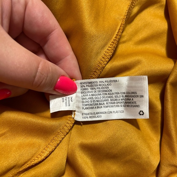 NEW Wild Fable- Target Brand Gold Floral Mini Skirt Women’s Size XXL - Picture 5 of 7